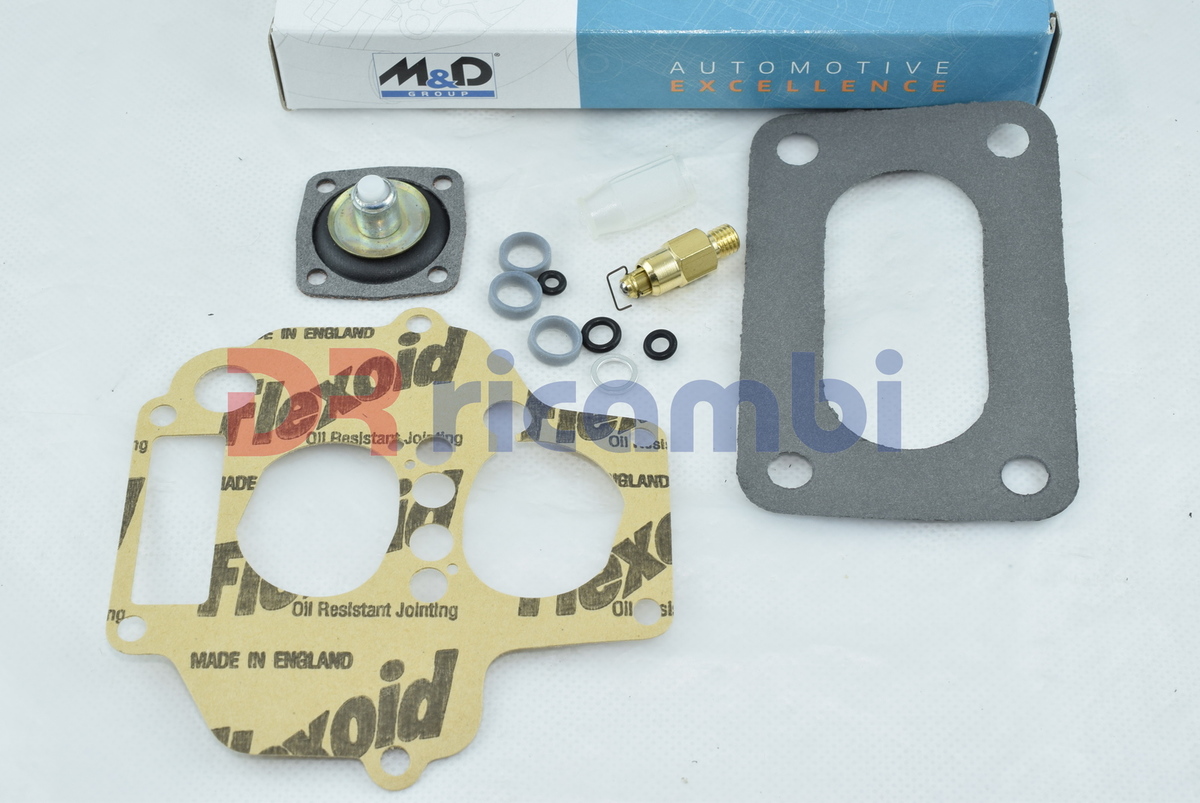 KIT REVISIONE CARBURATORE FIAT 127 SPORT  FIAT 128 COUPE RELLY 1.3 32DMTR20 W179