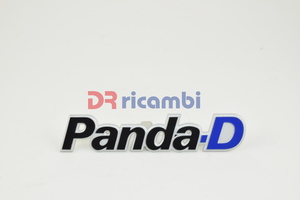 [DR0202] LOGO FREGIO SIGLA MODELLO FIAT PANDA D DR0202