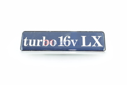 [82476691] LOGO SCRITTA SIGLA MODELLO ' turbo 16v LX ' LANCIA THEMA - LANCIA 82476691