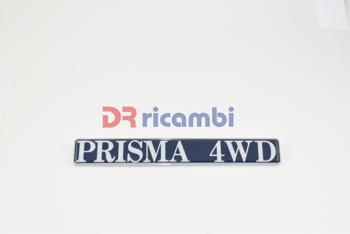 LOGO FREGIO SIGLA MODELLO LANCIA PRISMA 4WD DR0155